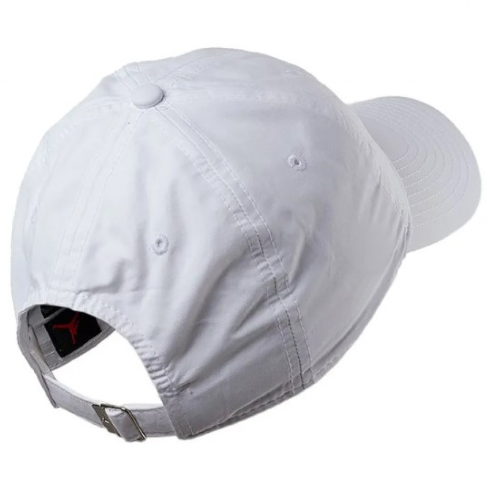 Кепка-бейсболка Jordan Jumpman H86 Washed Cap белая оригинал (DC3673-100)