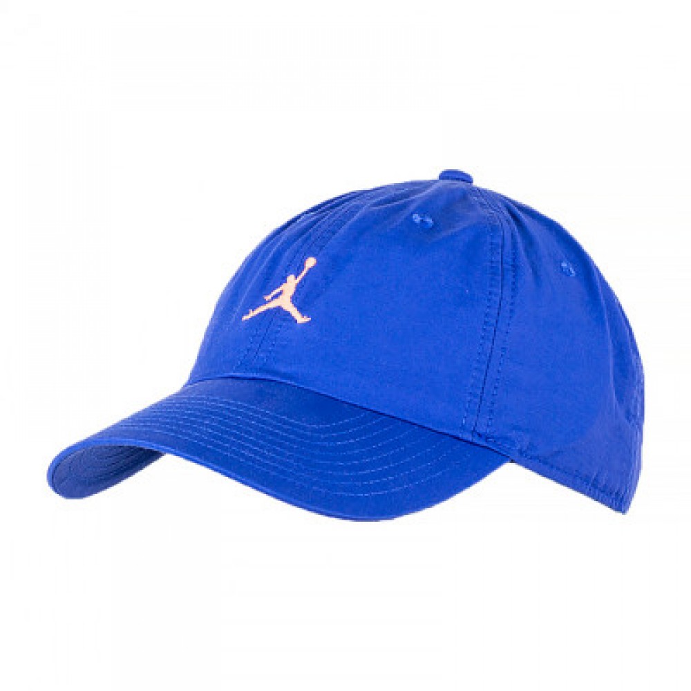 Кепка-бейсболка Jordan Jumpman H86 Washed Cap синняя оригинал (DC3673-430)