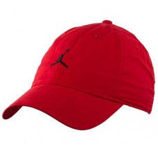 Кепка-бейсболка Jordan Jumpman H86 Washed Cap красная оригинал (DC3673-687)
