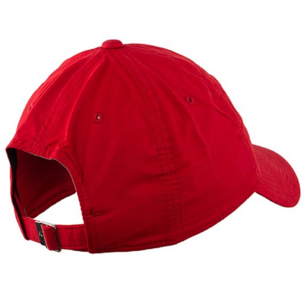 Кепка-бейсболка Jordan Jumpman H86 Washed Cap красная оригинал (DC3673-687)