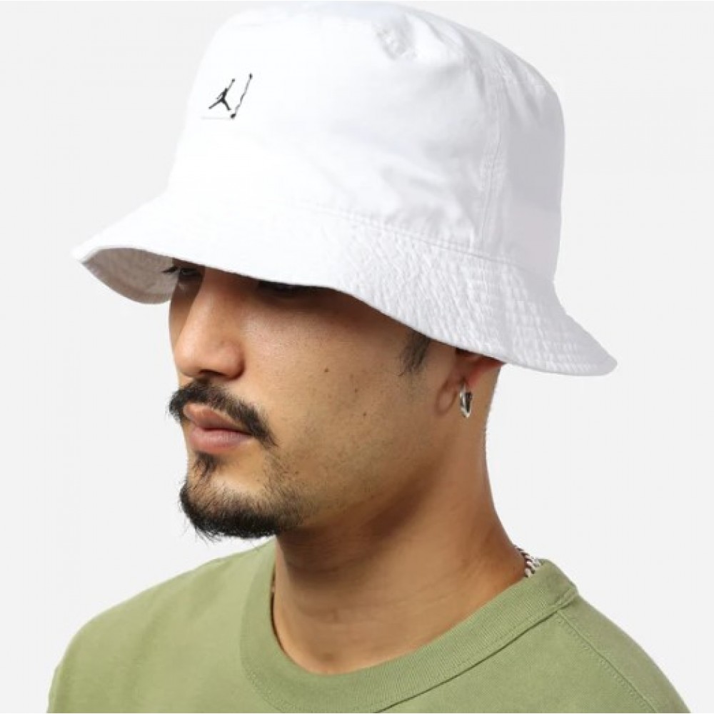 Панама Jordan [Джордан] Jumpman Bucket Hat размер M-L, белый (DC3687-100)