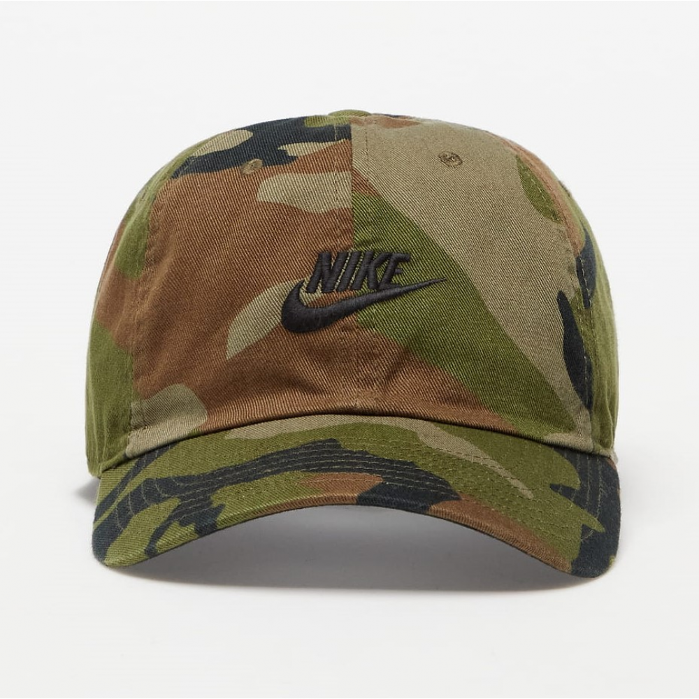 Кепка-бейсболка Nike Sportswear Heritage86 Camo Cap (DC3996-222)