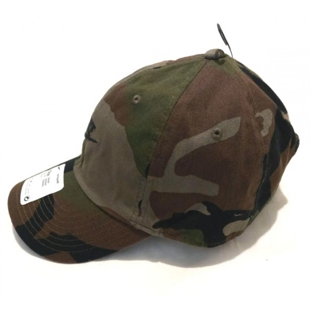 Кепка-бейсболка Nike Sportswear Heritage86 Camo Cap (DC3996-222)