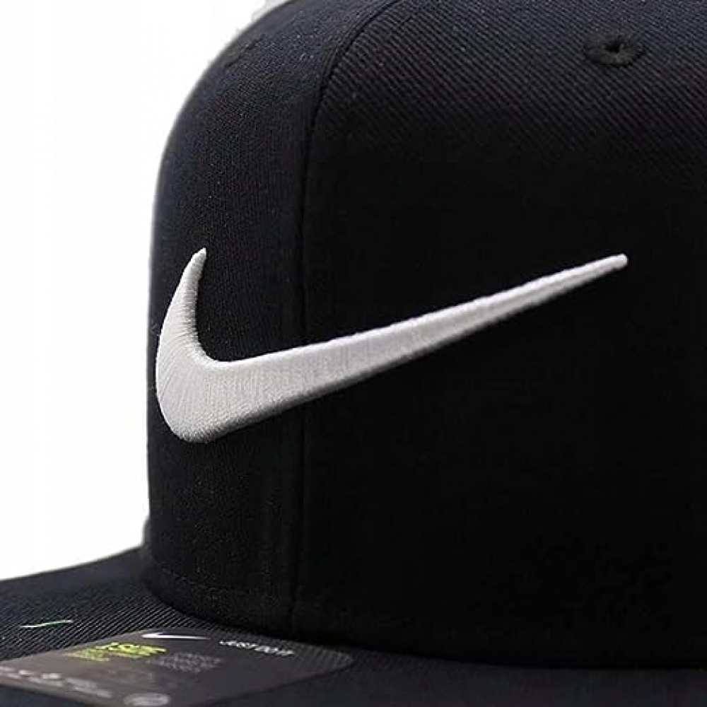 Кепка с прямым козырьком Nike Sportswear Pro Swoosh Snapback 6-панельный снэпбек (DH0393-010)