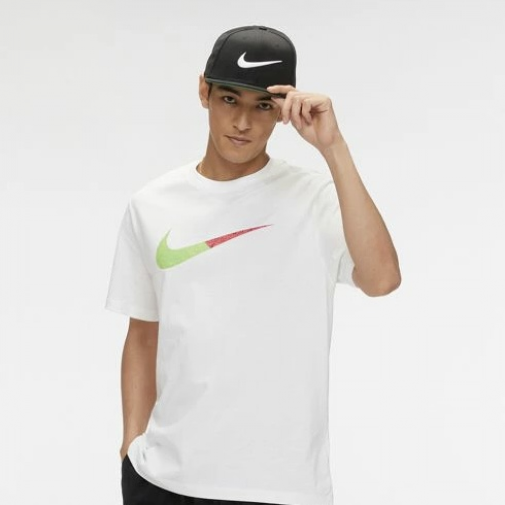 Кепка с прямым козырьком Nike Sportswear Pro Swoosh Snapback 6-панельный снэпбек (DH0393-010)