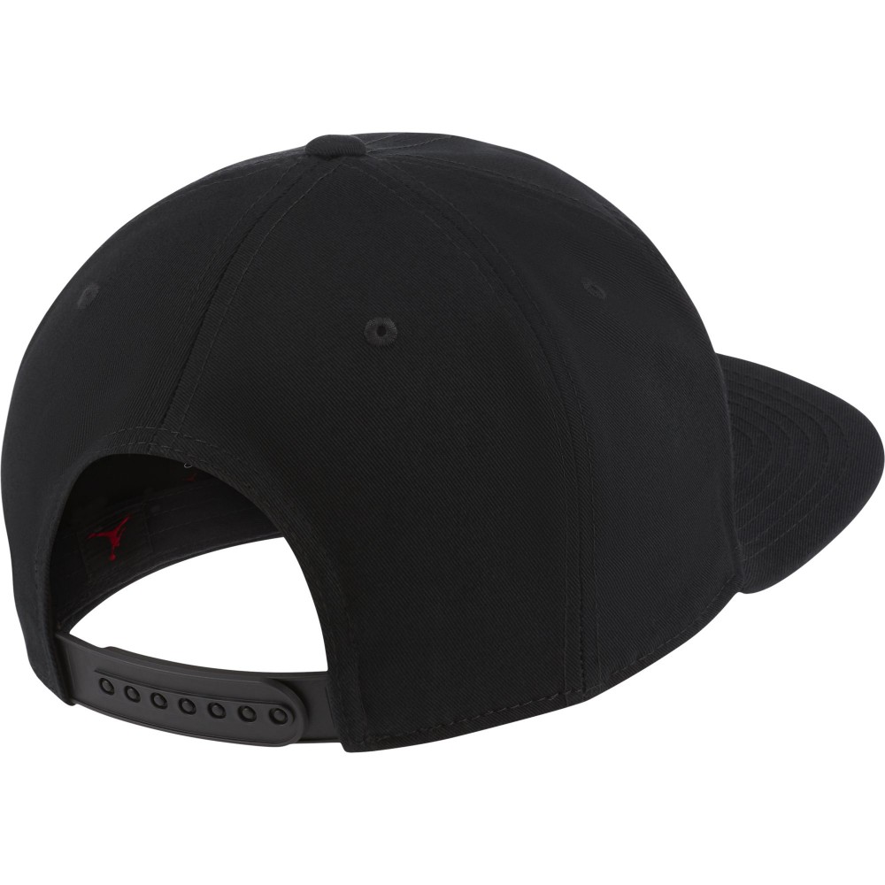 Кепка-бейсболка с прямым козырьком Jordan Jumpman Pro Snapback 6-панельный снэпбек (DJ6120-010)