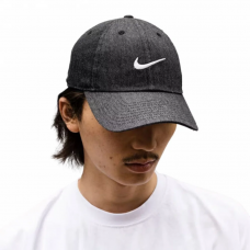 Кепка-бейсболка Nike Heritage86 Swoosh Denim (DJ6220-010)