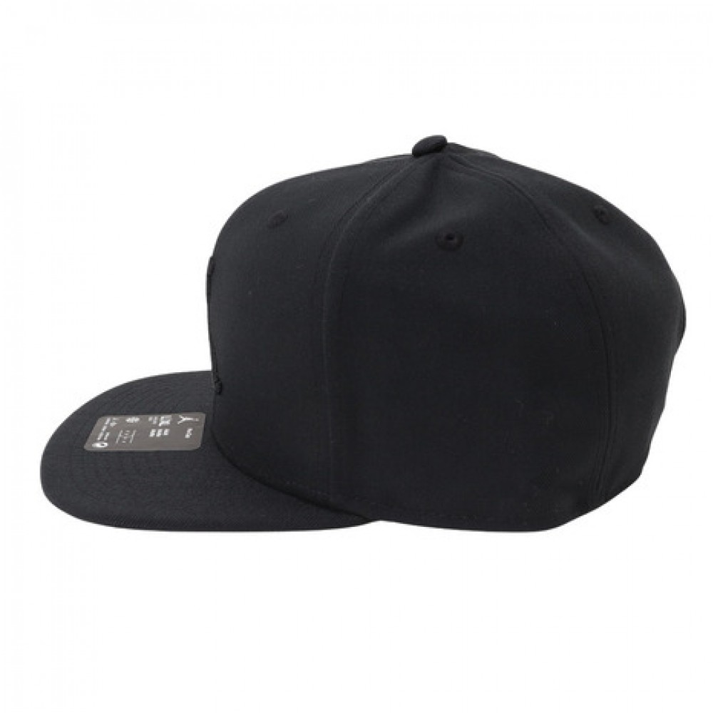 Кепка Jordan Pro Jumpman Snapback снэпбек бейсболка с прямым козырьком черная оригинал (FD5184-010)