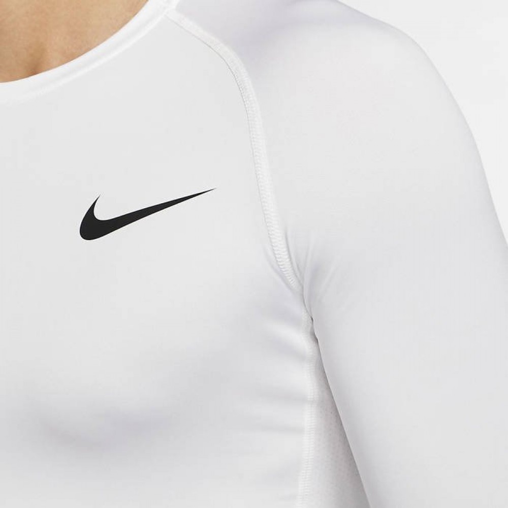 Футболка компресионная Nike Pro Dri-FIT Long-Sleeve с длинными рукавами (BV5588-100)