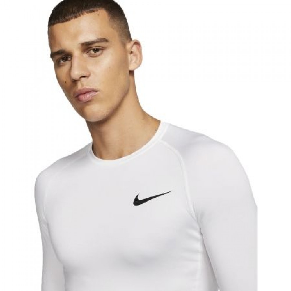 Футболка компресионная Nike Pro Dri-FIT Long-Sleeve с длинными рукавами (BV5588-100)