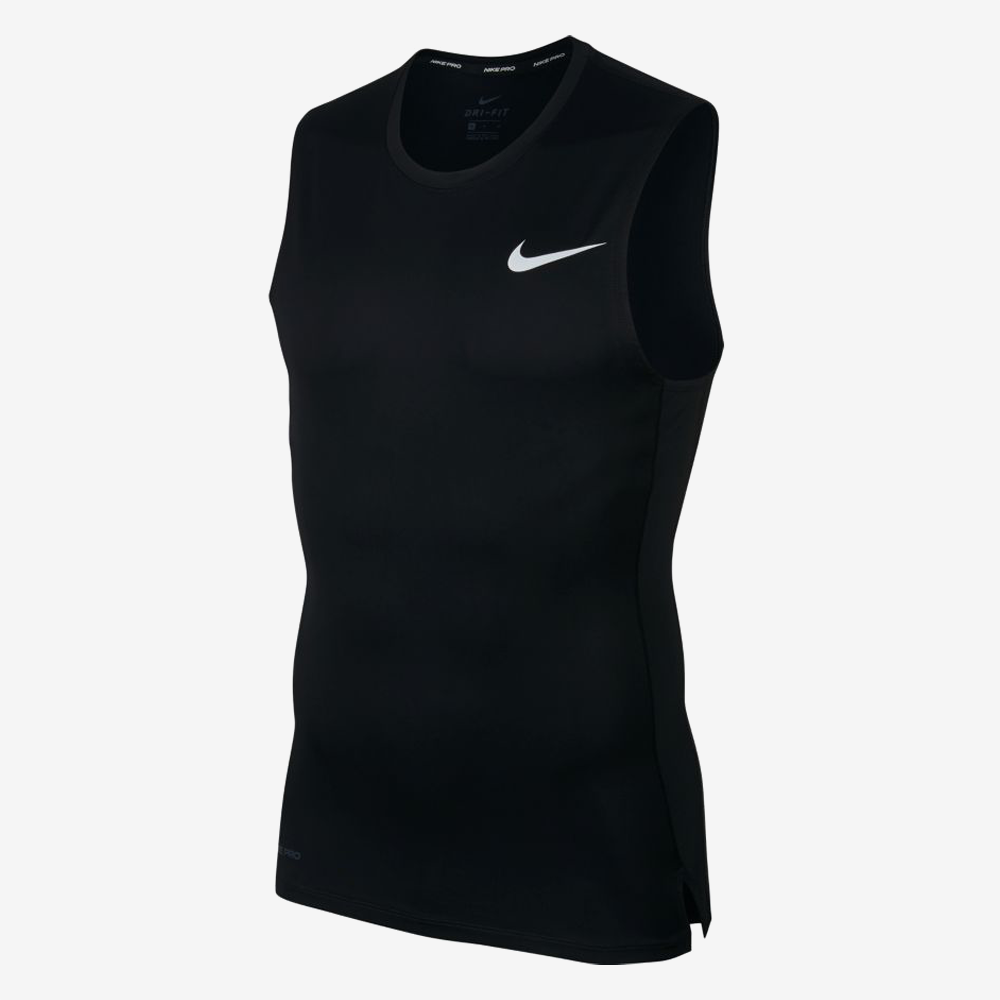 Майка компресионная мужская Nike Pro Men's Sleeveless Top полиэстер черная (BV5600-010)