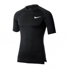 Футболка компресионная мужская Nike Pro Top полиэстер черная (BV5631-010)