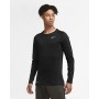Футболка теплая компресионная Nike Pro Warm Long-Sleeve Top Crew с длинными рукавами(CU6740-010)