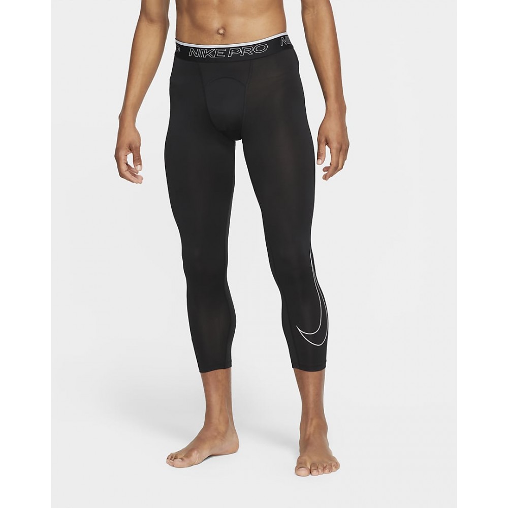 Тайтсы мужские Nike Pro Men's Dri Fit 3/4 Tights (DD1919-010)