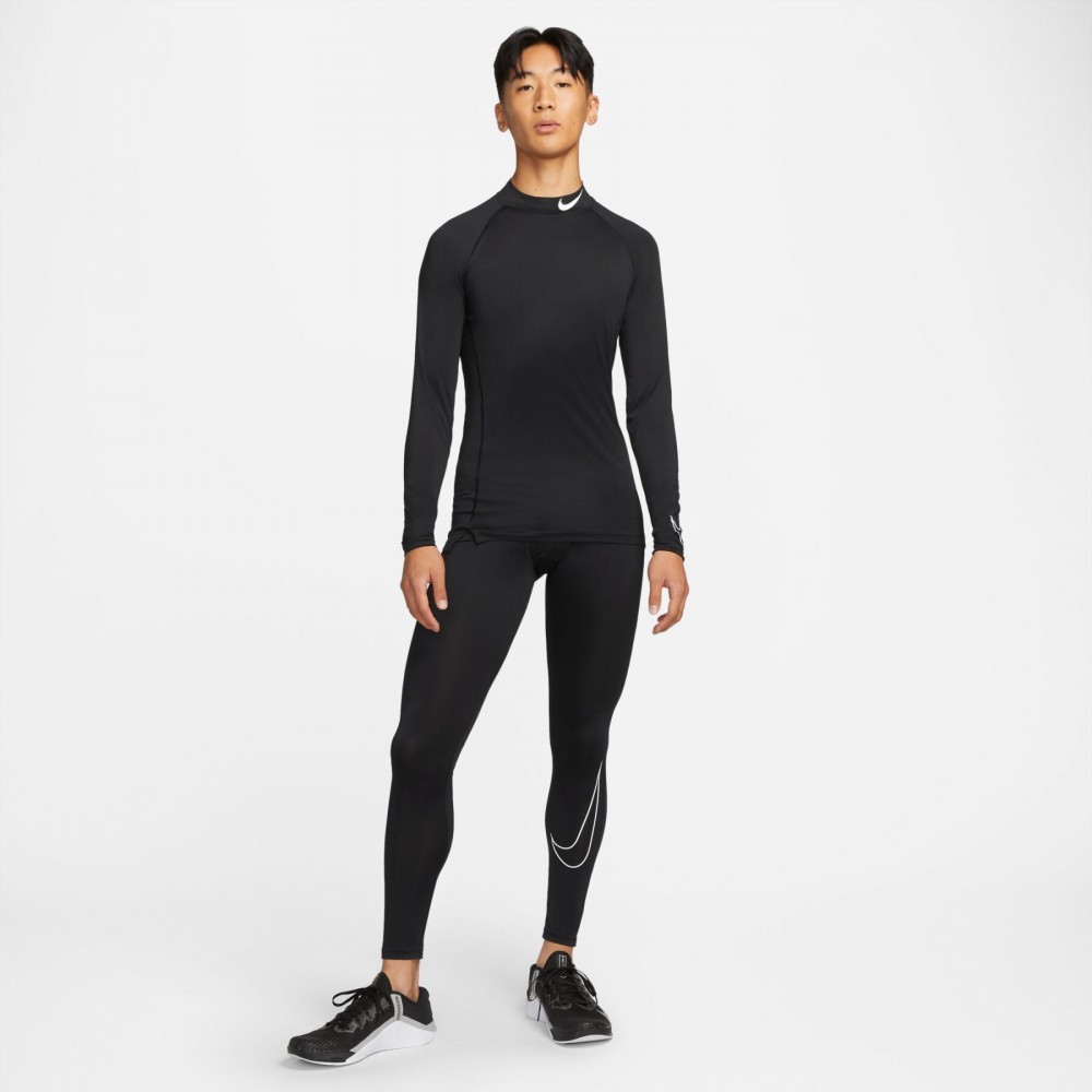 Футболка компресионная Nike Pro Men's Tight-Fit Long-Sleeve Top с длинными рукавами (DD1986-010)