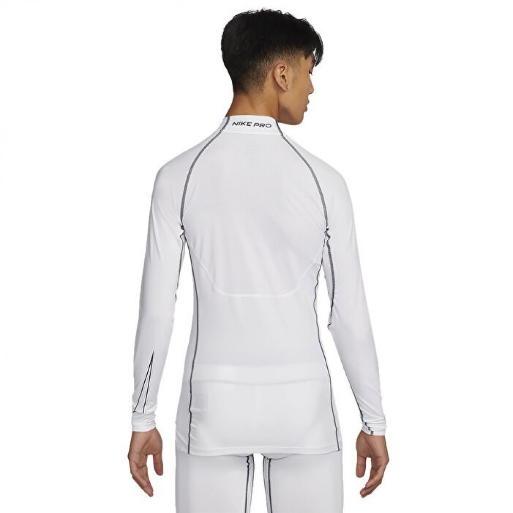 Футболка компрессионная Nike Pro Men's Tight-Fit Long-Sleeve Top с длинными рукавами (DD1986-100)