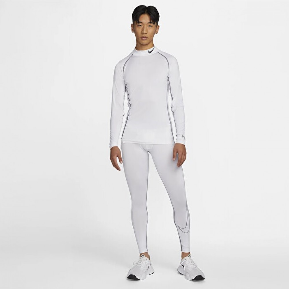 Футболка компрессионная Nike Pro Men's Tight-Fit Long-Sleeve Top с длинными рукавами (DD1986-100)