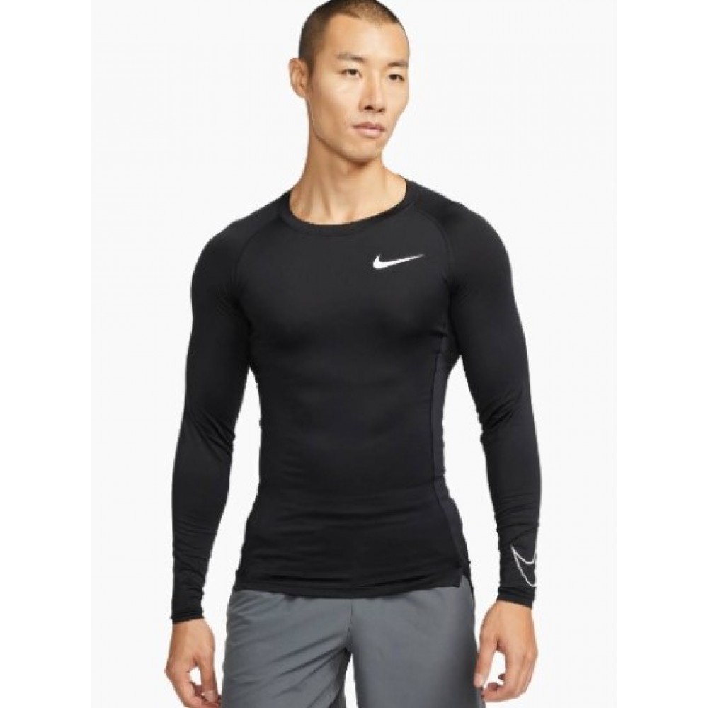 Футболка компресионная с длинными рукавами Nike Pro Dri-FIT Long-Sleeve (DD1990-010) 
