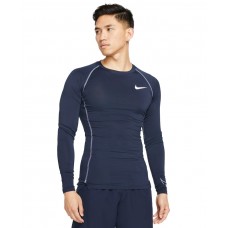Футболка компресионная с длинными рукавами Nike Pro Dri-FIT Long-Sleeve (DD1990-451) 