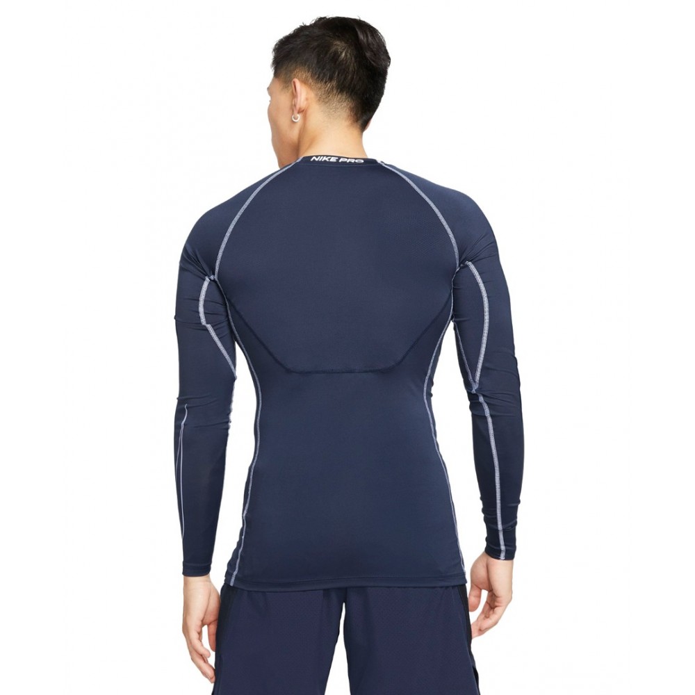Футболка компресионная с длинными рукавами Nike Pro Dri-FIT Long-Sleeve (DD1990-451) 