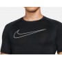 Футболка компресионная мужская Nike Pro Dri-FIT полиэстер черная (DD1992-010)