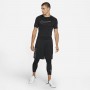Футболка компресионная мужская Nike Pro Dri-FIT полиэстер черная (DD1992-010)