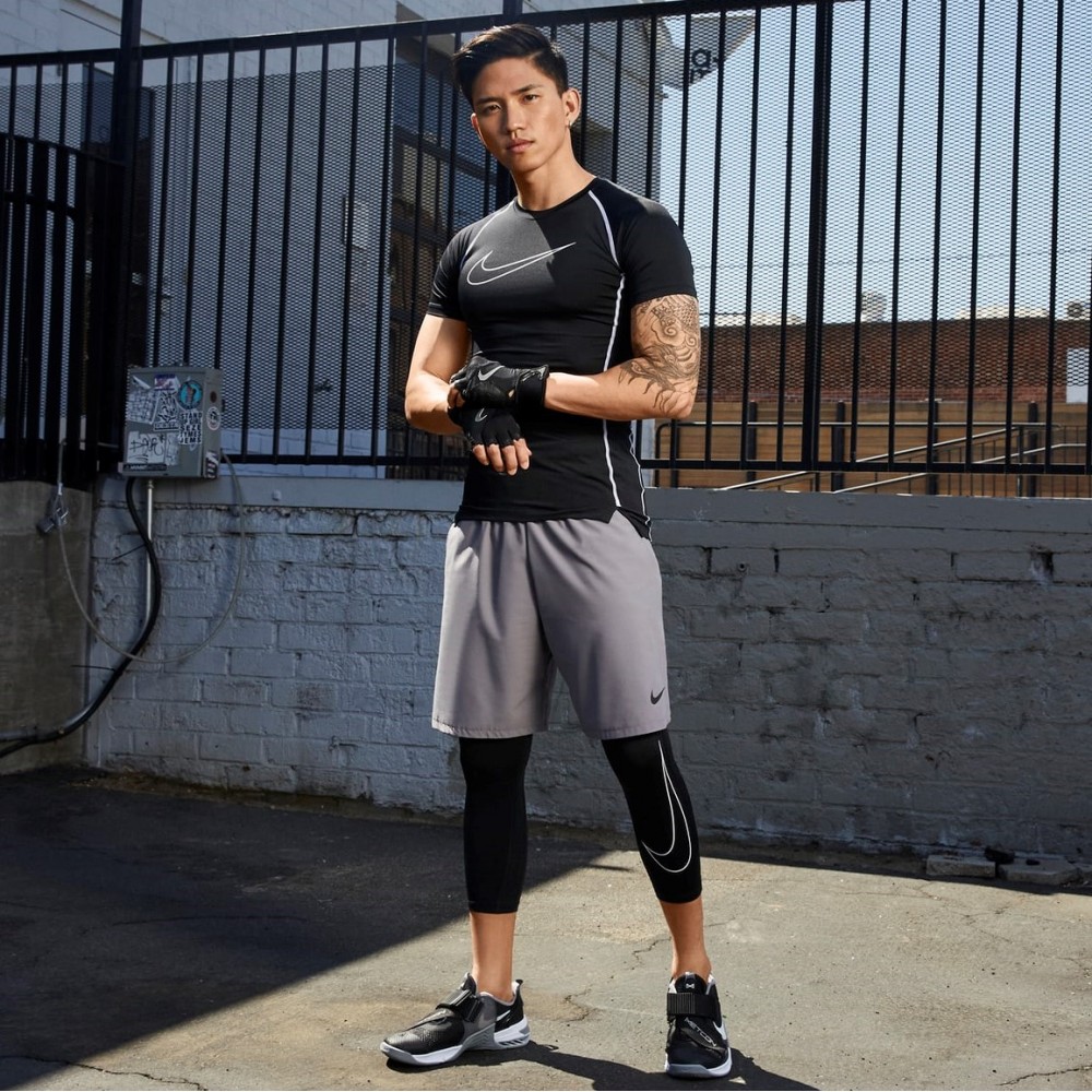 Футболка компресионная мужская Nike Pro Dri-FIT полиэстер черная (DD1992-010)