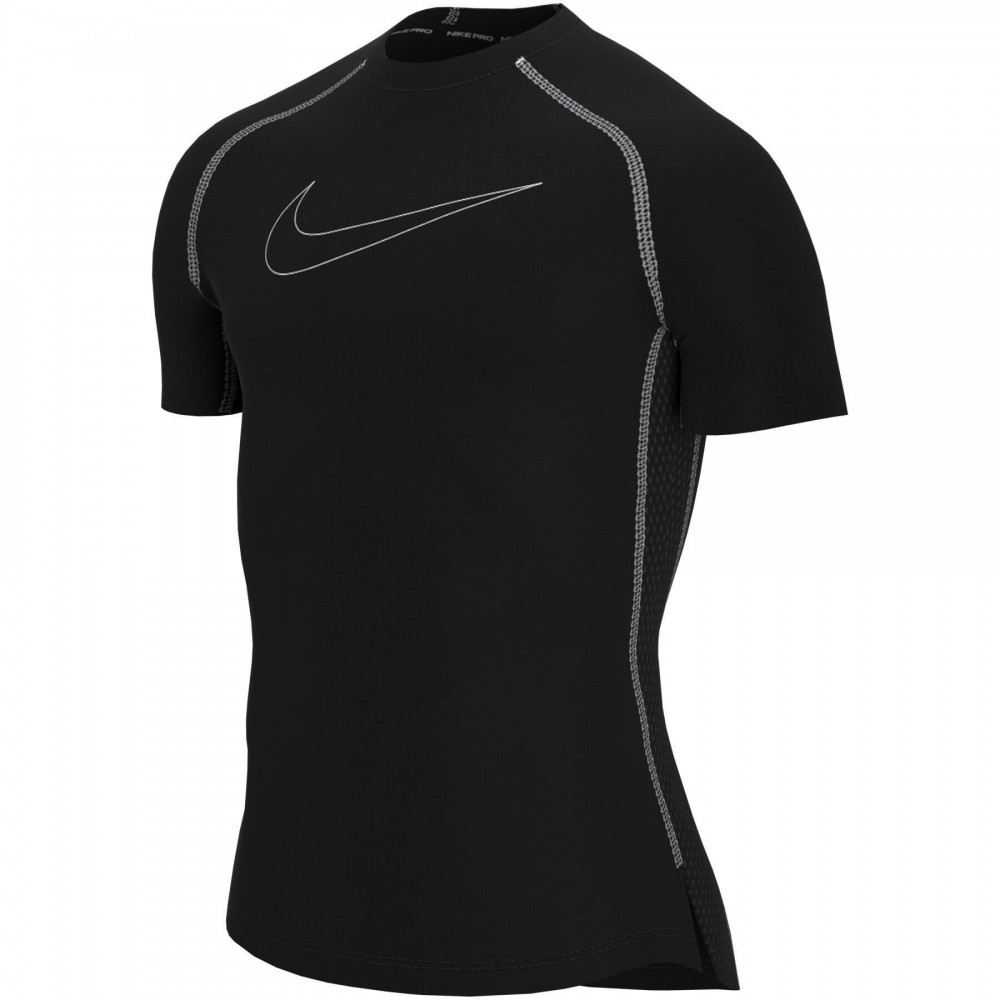 Футболка компресионная мужская Nike Pro Dri-FIT полиэстер черная (DD1992-011)
