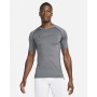 Футболка компресионная мужская Nike Pro Dri-FIT полиэстер серая (DD1992-068)