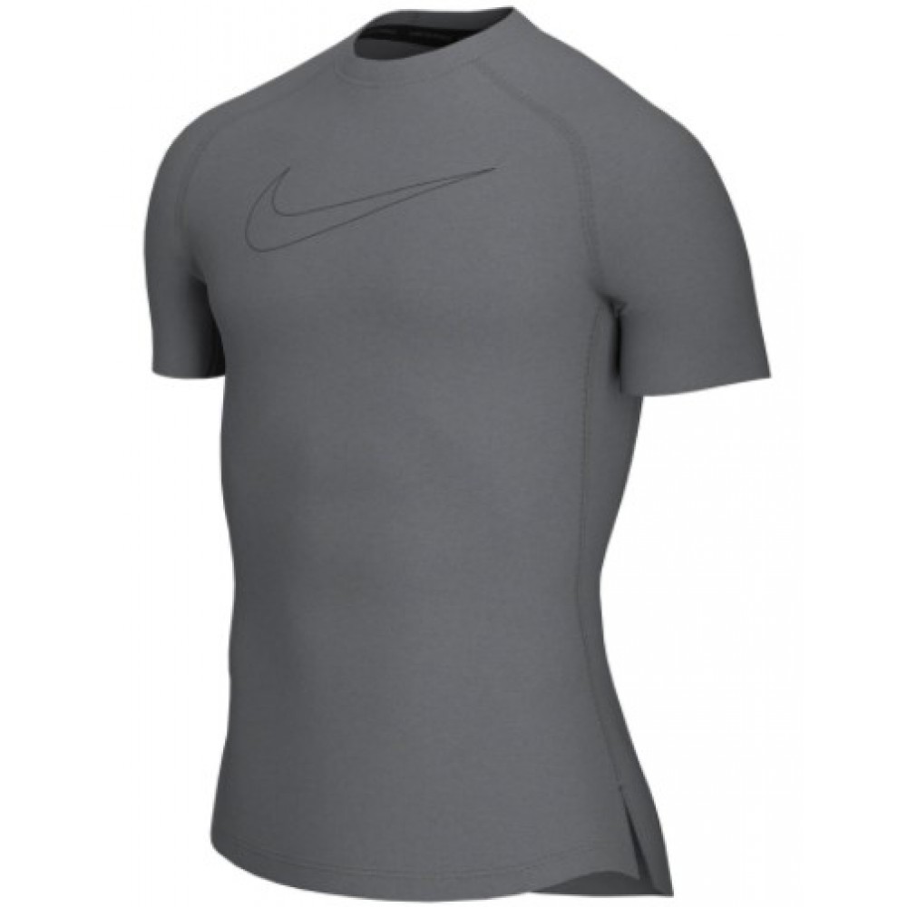 Футболка компресионная мужская Nike Pro Dri-FIT полиэстер серая (DD1992-068)