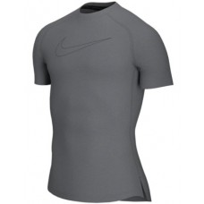 Футболка компресионная мужская Nike Pro Dri-FIT полиэстер серая (DD1992-068)