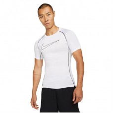 Футболка компресcионная мужская Nike Pro Dri-FIT полиэстер белая (DD1992-100)