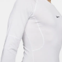 Футболка компресионная Nike Pro Men's Dri-FIT Tight Long-Sleeve Fitness Top белая оригинал (FB7919-100) Футболка компресионная Nike Pro Men's Dri-FIT Tight Long-Sleeve Fitness Top белая оригинал (FB7919-100)