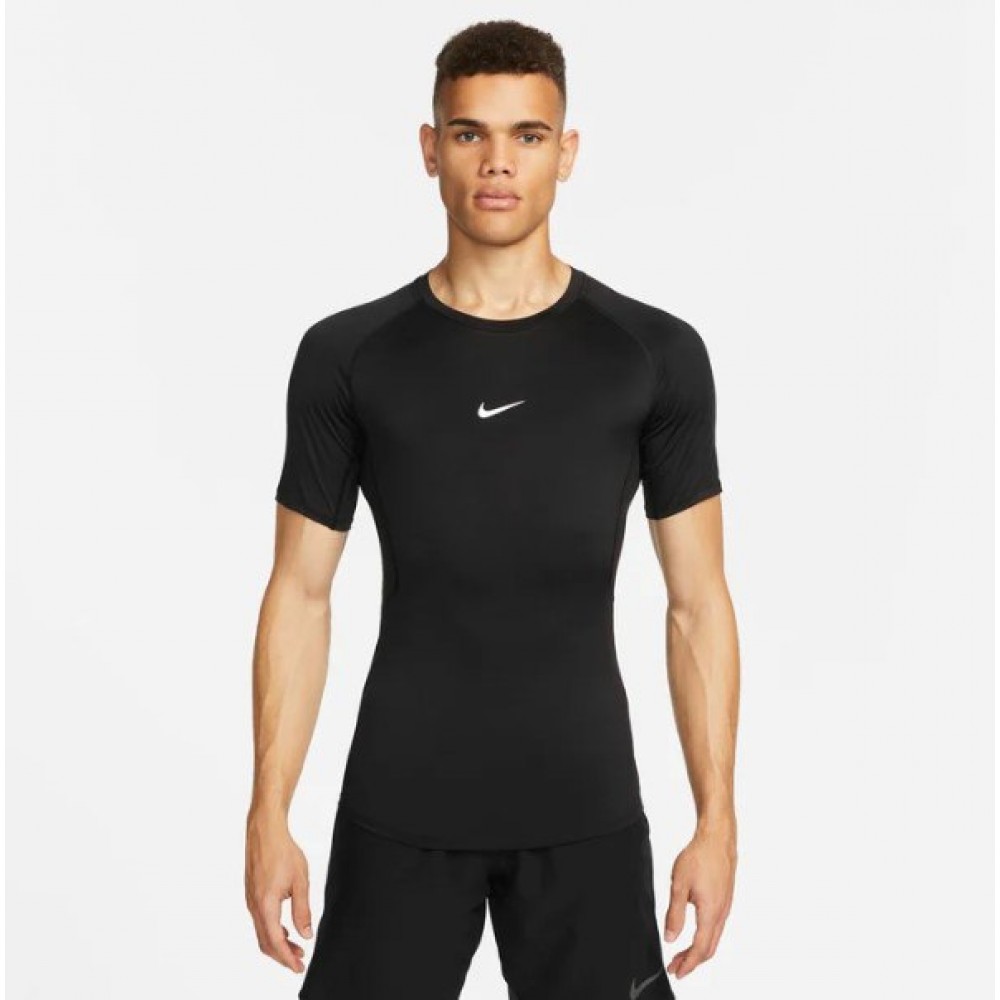 Футболка компрессионная Nike Pro Men's Dri-FIT Tight Short-Sleeve Fitness Top (FB7932-010)
