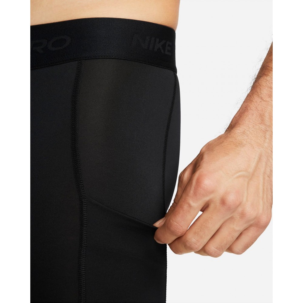 Тайтсы мужские Nike Pro Men's Dri-FIT Fitness Tights компрессионные черные оригинал (FB7952-010)