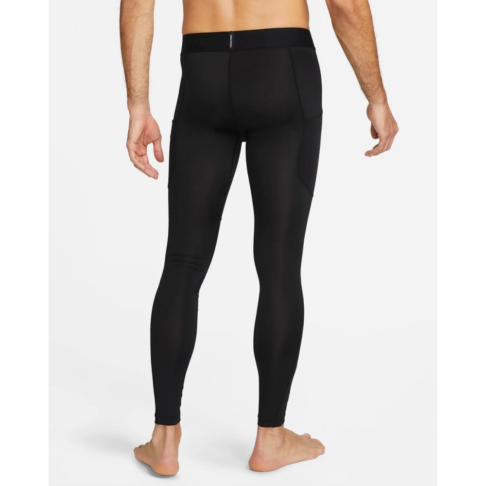Тайтсы мужские Nike Pro Men's Dri-FIT Fitness Tights компрессионные черные оригинал (FB7952-010)