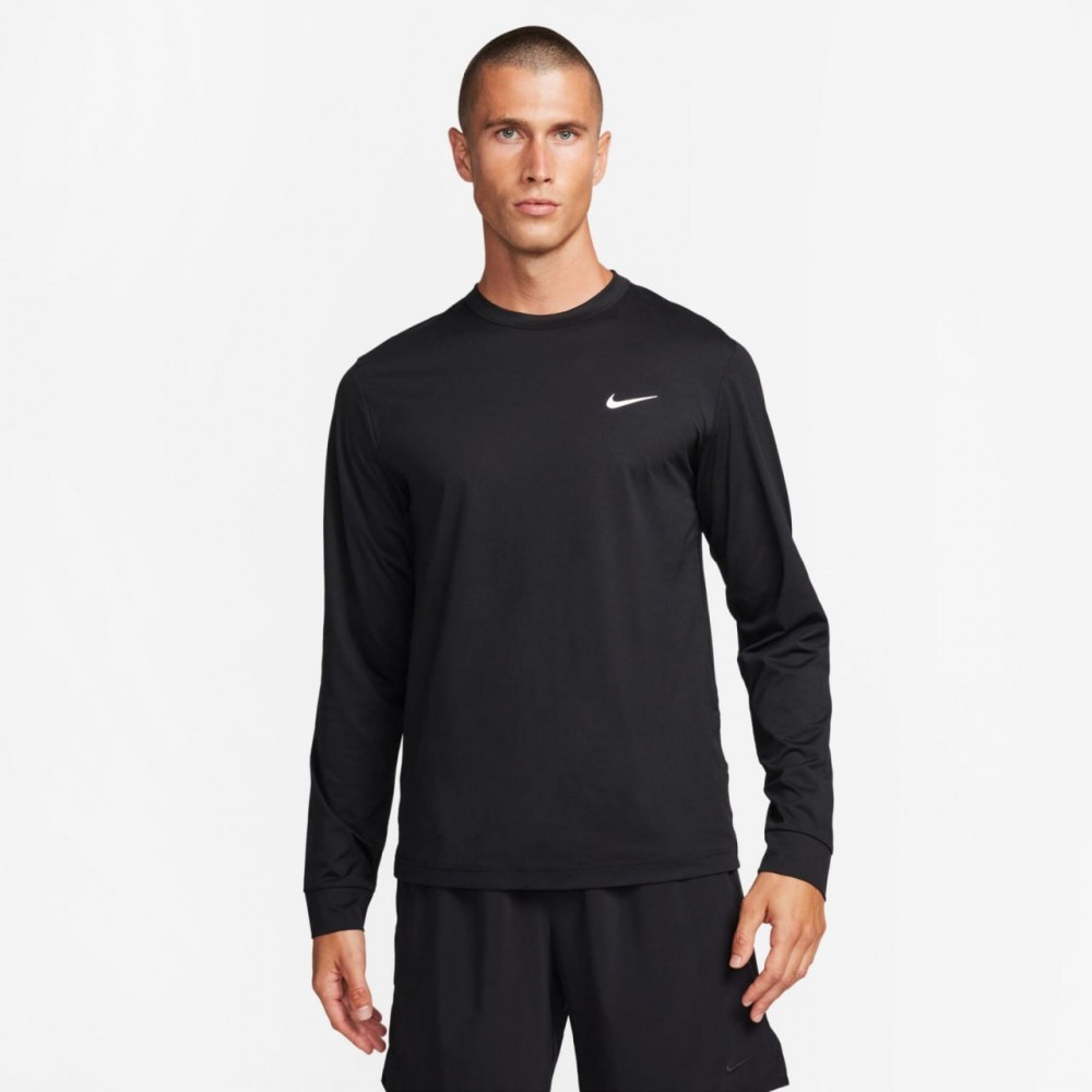 Футболка-лонгслив компресcионная Nike Dri-FIT UV Hyverse Long-Sleeve Fitness Top (FB8583-010)
