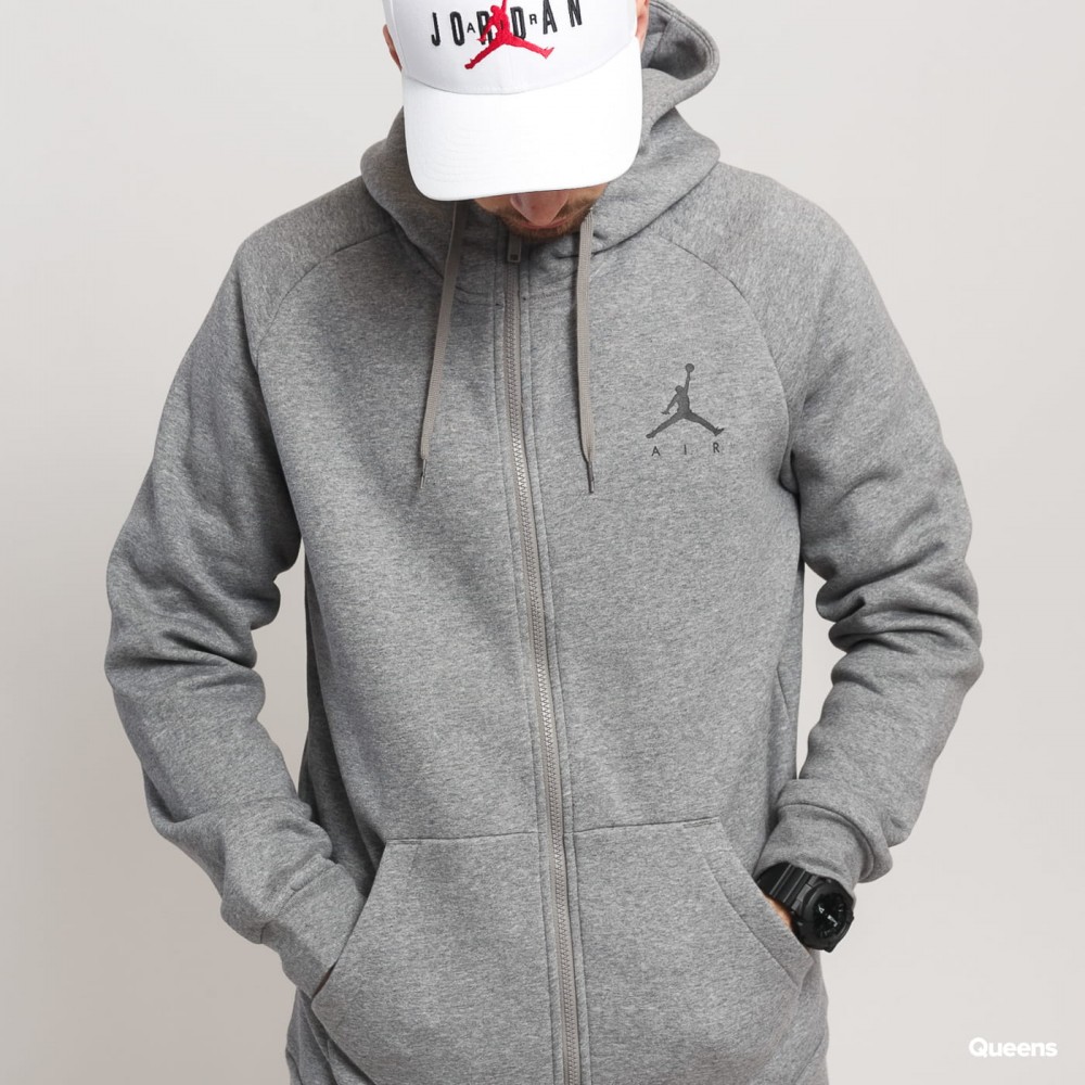 Худи-толстовка Jordan Jumpman Fleece FZ баскетбольная мужская (939998-092)
