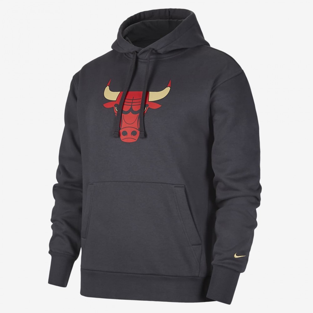 Худи баскетбольная мужская Chicago Bulls City Edition Logo (CN2534-060) 