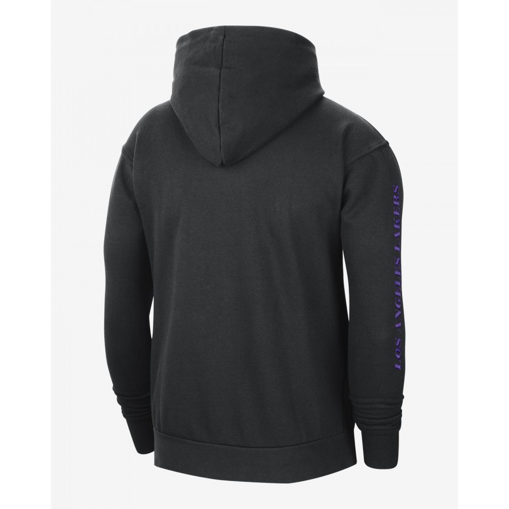 Худи Nike Los Angeles Lakers Hoodie Courtside баскетбольная мужская (CV4045-010)