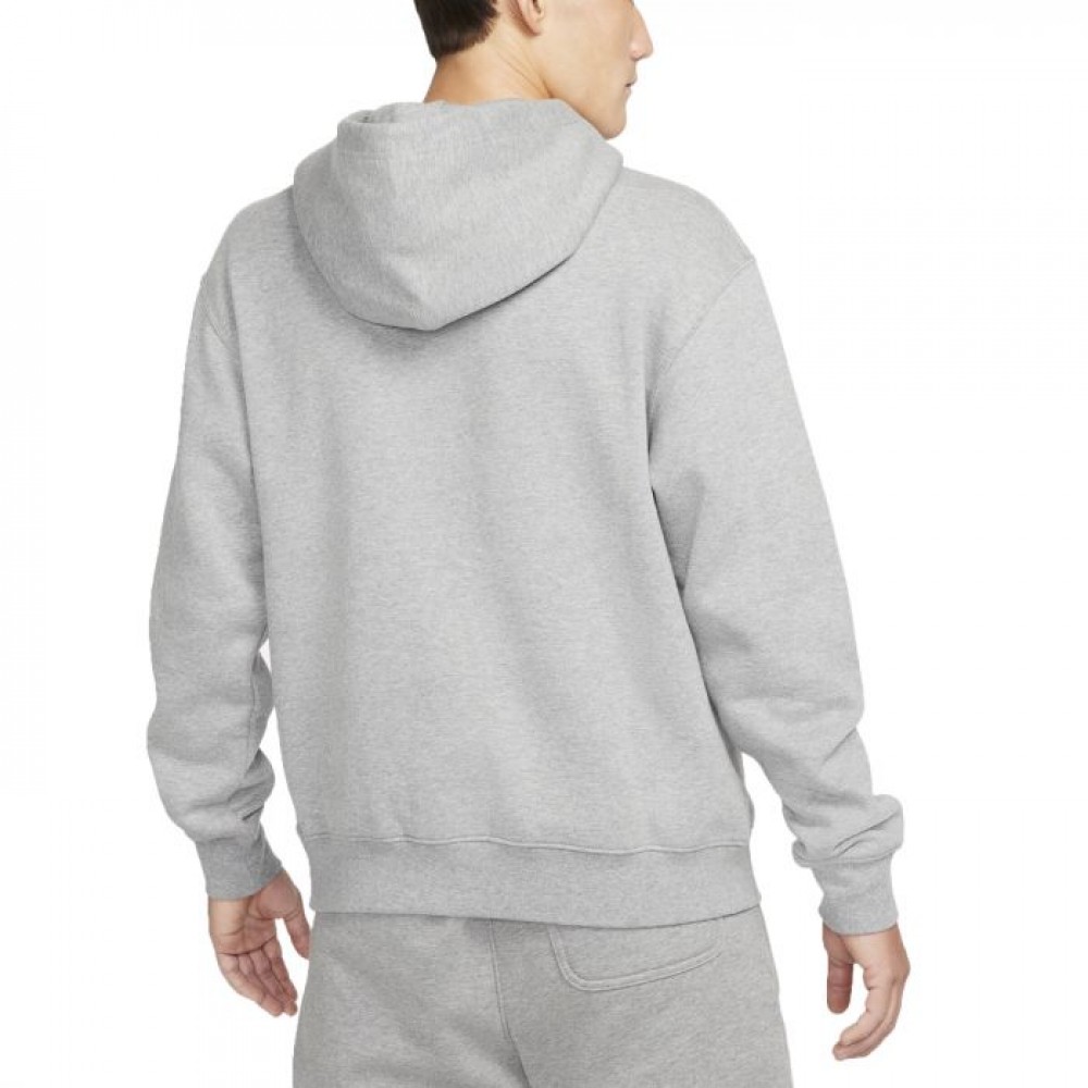 Худи-толстовка Jordan Essentials Men's Fleece Pullover Hoodie серая (DA9818-091)