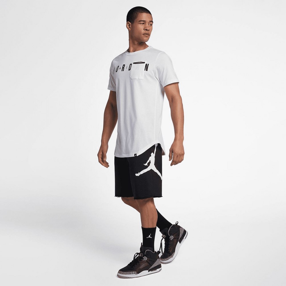 Шорты мужские Jordan Jumpman Logo Fleece Shorts для активного отдыха и на каждый день (DB1812-010)