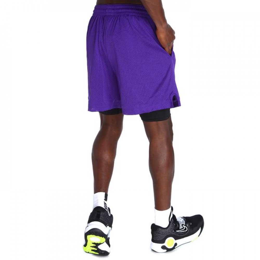 Шорты баскетбольные мужские Nike Los Angeles Lakers Men's Nike NBA Basketball Shorts (DN4629-504)