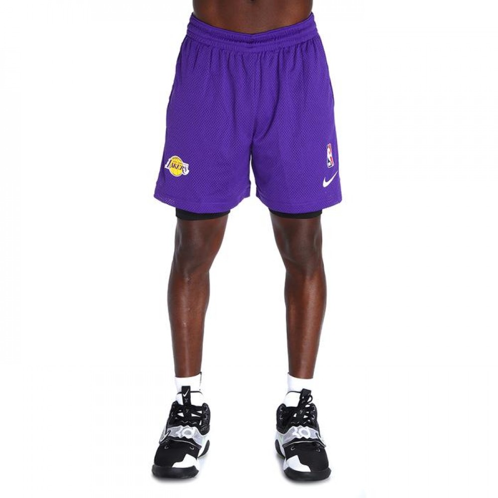 Шорты баскетбольные мужские Nike Los Angeles Lakers Men's Nike NBA Basketball Shorts (DN4629-504)