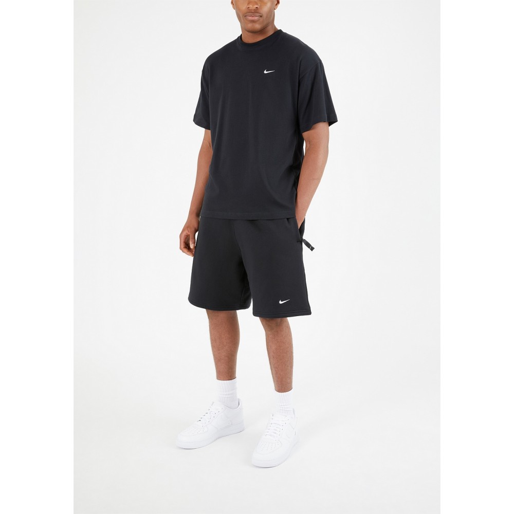 Шорты мужские Nike Solo Swoosh Fleece Shorts для каждый день оригинал (DV3055-010)
