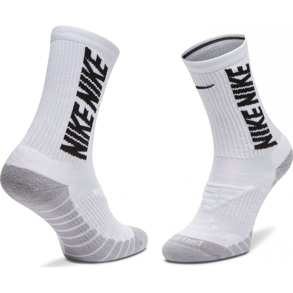 Носки спортивные Nike Everyday Max Cush Crew 3 пары черный-белый-серый (CW0084-904) 