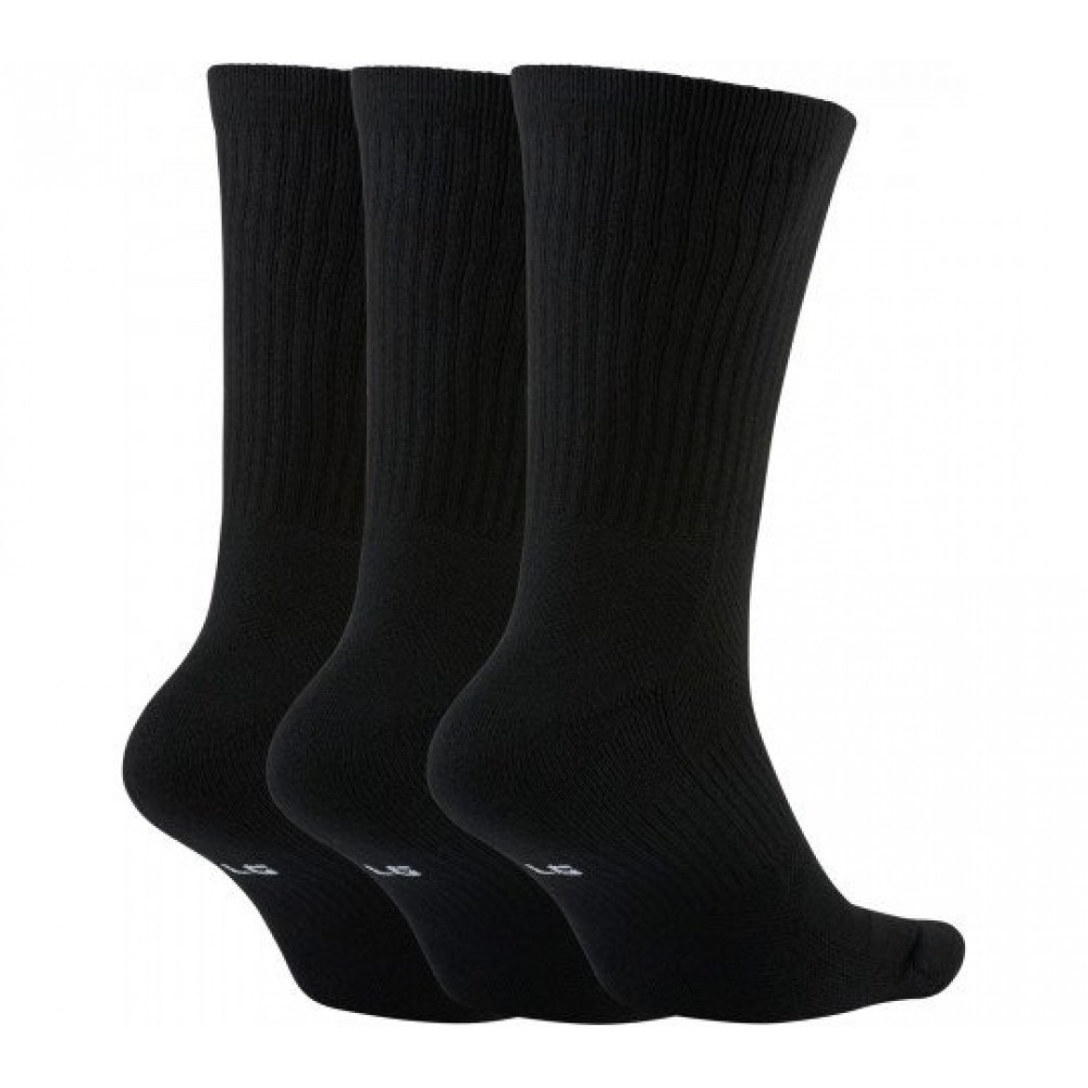 Носки баскетбольные Nike Everyday Crew Basketball Socks 3 пары черные (DA2123-010)