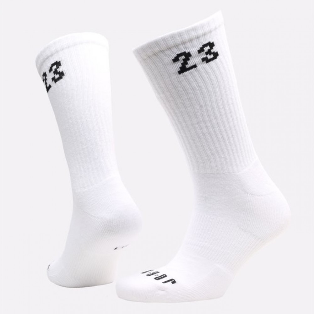 Носки спортивные Jordan Essentials Crew Socks белые (DA5718-100)