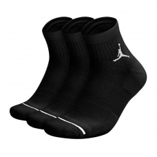 Носки баскетбольные Jordan Джордан Everyday Ankle Socks средние 3 пары (DX9655-010)