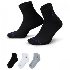 Носки баскетбольные Jordan Everyday Ankle Socks средние 3 пары (DX9655-904)